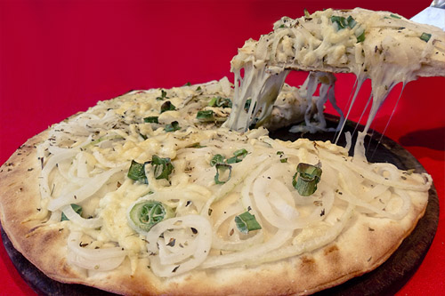Pizza - Fugazzetta rellena